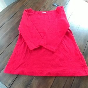 Old Navy red shirt SZ medium NWT